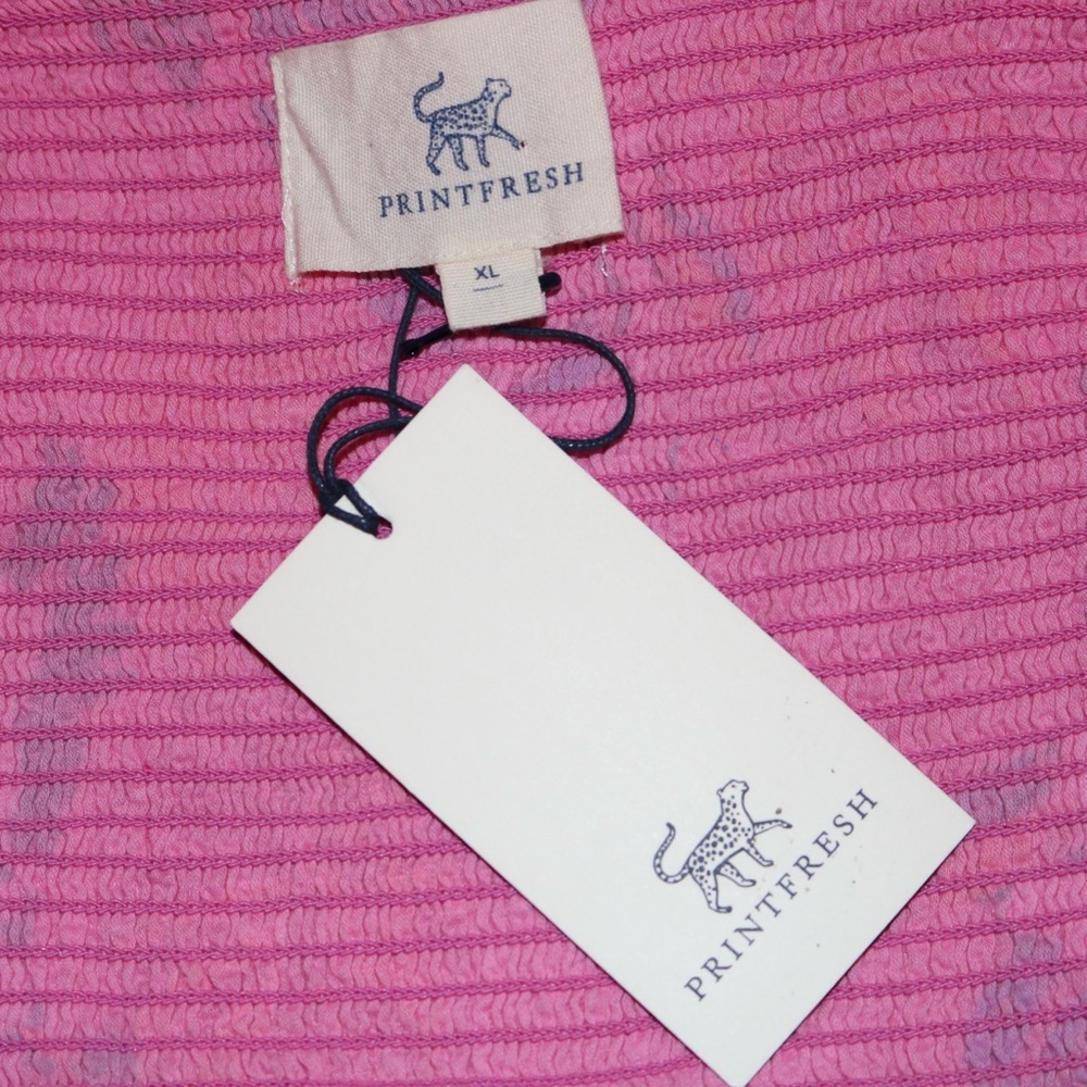 Printfresh Maria Dress in Pelican Palms Print - Picture 7 of 11
